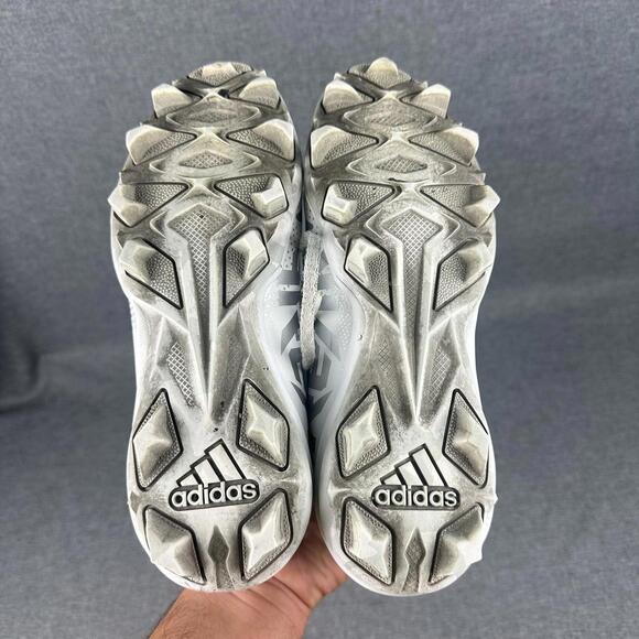 ADIDAS FREAK SPARK MID CLEATS SHOE, WHITE GW3390 Size 5 - Picture 4 of 9